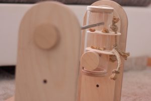 Hundebeschäftigung Intelligenzspielzeug Denkspiel aus Holz für Hunde Mentra Denkspielset