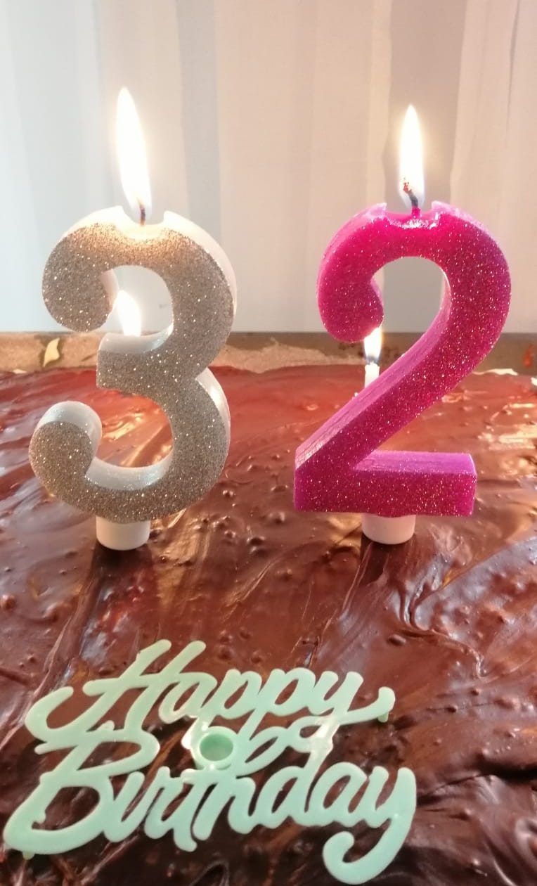 Geburtstag mit Freunden - schon 32? Cool!